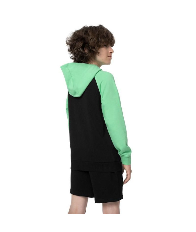 Sudadera 4F M221 Niño Deep Negro