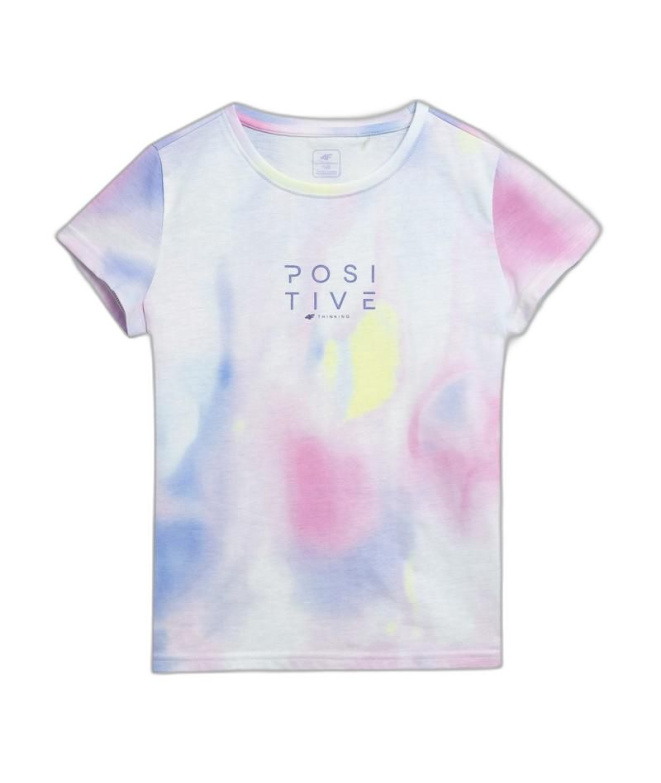 Camiseta 4F F382 Menina Multicolorido