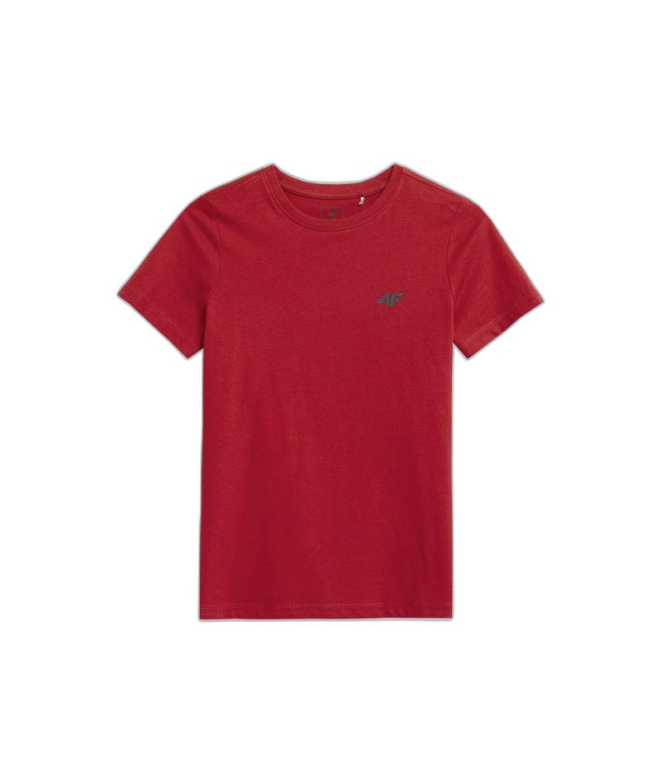 Camiseta 4F M291 Menino Vermelho