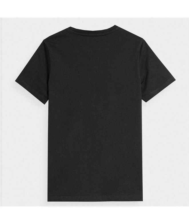 T-shirt 4F M294 Enfant Noir Profond