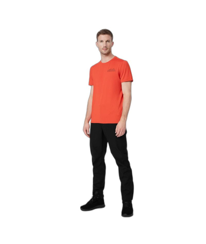Camiseta de Montanha 4F Fnk M209 Homem Vermelho