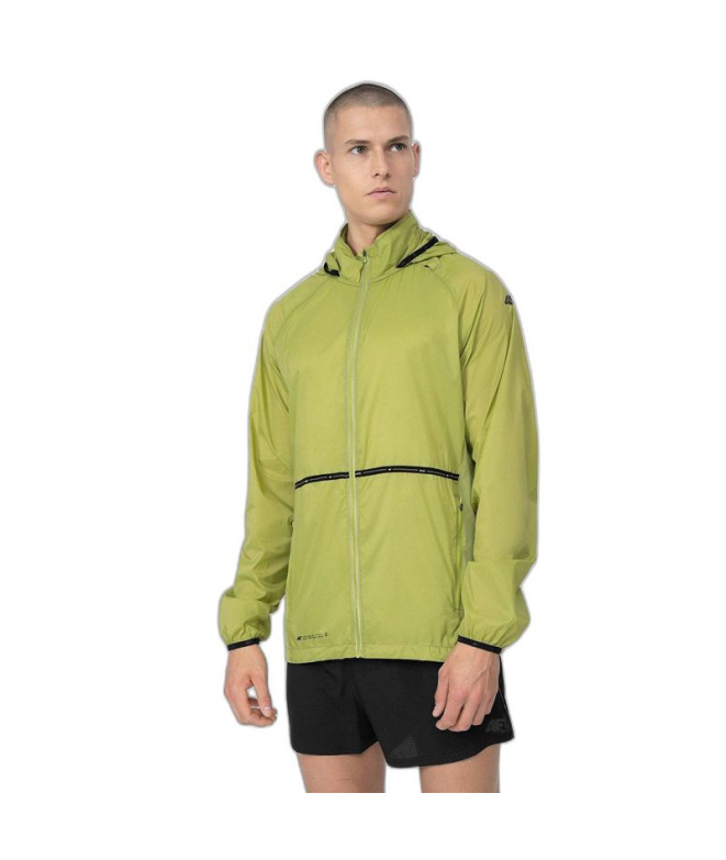 Casaco de Running 4F Technical M086 Homem Verde