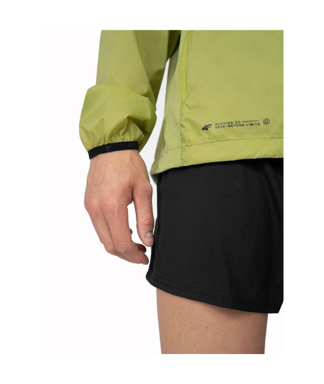 Casaco de Running 4F Technical M086 Homem Verde