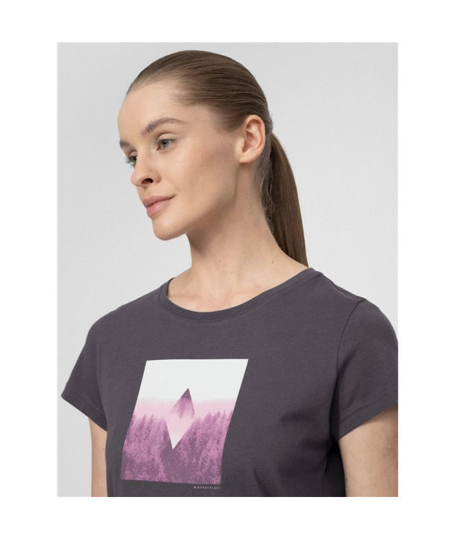 T-shirt 4F Regular Organic Femme PR