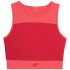 Top de treino 4F TSDF015 Mulher Vermelho