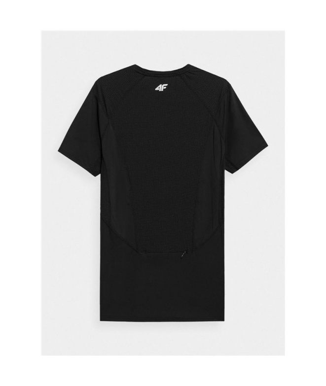 Camiseta de running 4F Funcional Homem BK