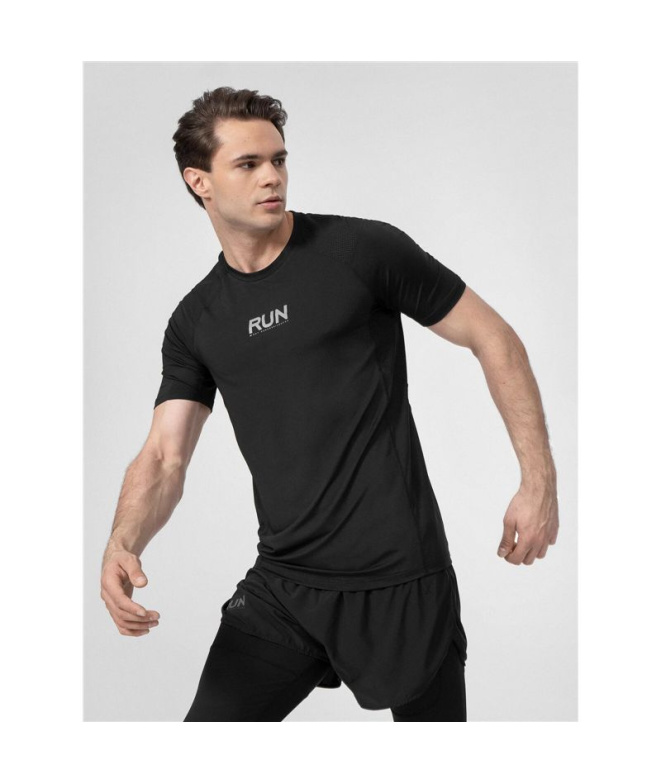 T-shirt de running 4F Fonctionnel Homme BK