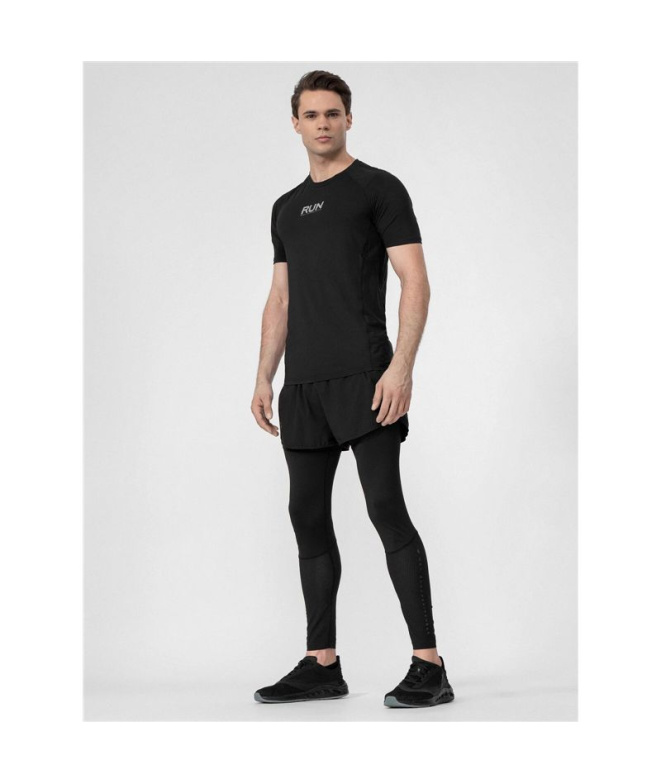T-shirt de running 4F Fonctionnel Homme BK