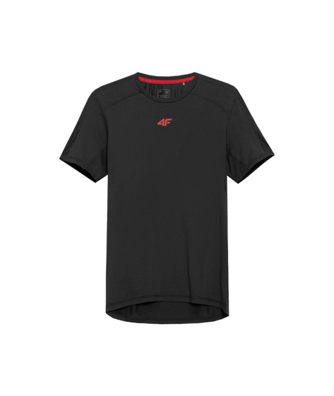 Camiseta de treino 4F TSMF019 Homem Preto