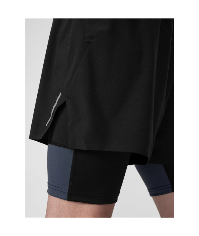 Pantalons de fitness 4F noir Homme