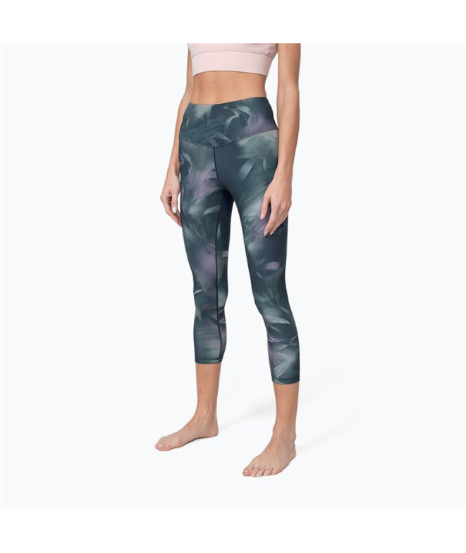 Collants de yoga 4F Fonctionnel bleu Femme