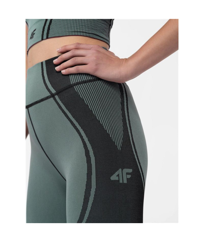 Malhas de yoga 4F Funcional preto Mulher