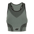 Sujetador deportivo de yoga 4F negro Mujer