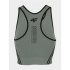 Sujetador deportivo de yoga 4F negro Mujer