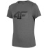 T-shirt 4F JTSMF001 Enfants Gris