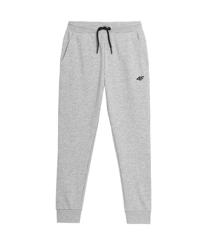 Calça de Fitness 4F Cinza Menino