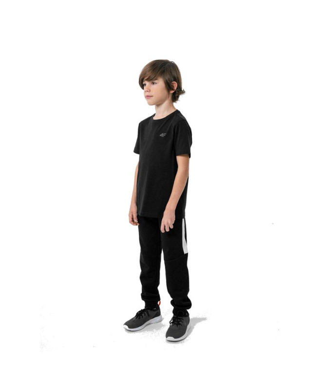 Calça 4F Elástico Preto Infantil