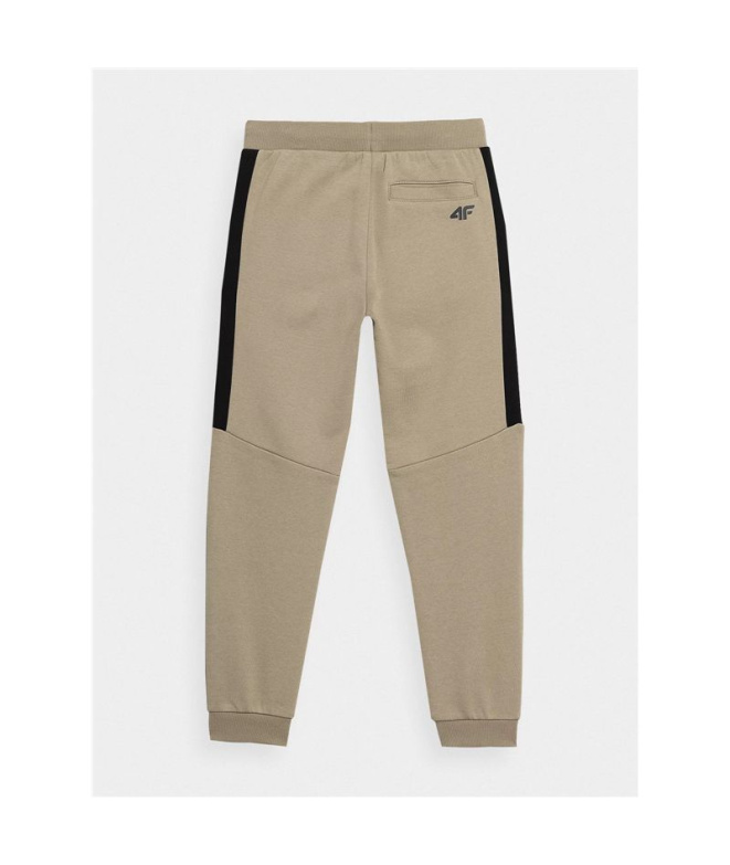 Pantalons 4F JSPMD002 Enfant Marron