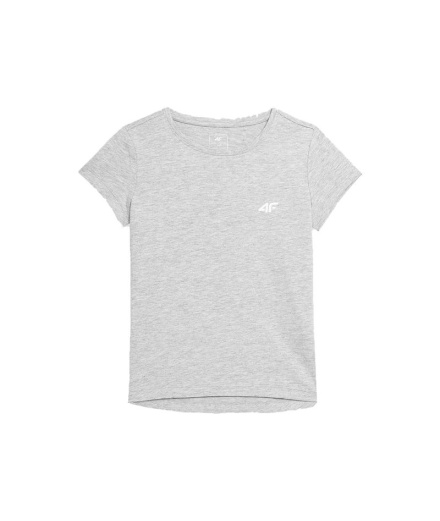 Camiseta 4F JTSD001 Menina cinza