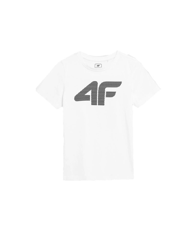 Camiseta 4F blanco Niño
