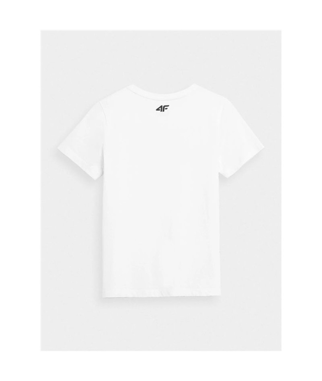 Camiseta 4F blanco Niño