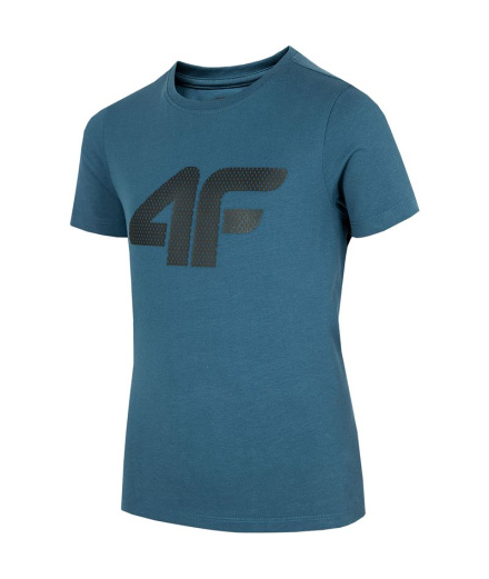 T-shirt 4F Mélange Bleu Enfant