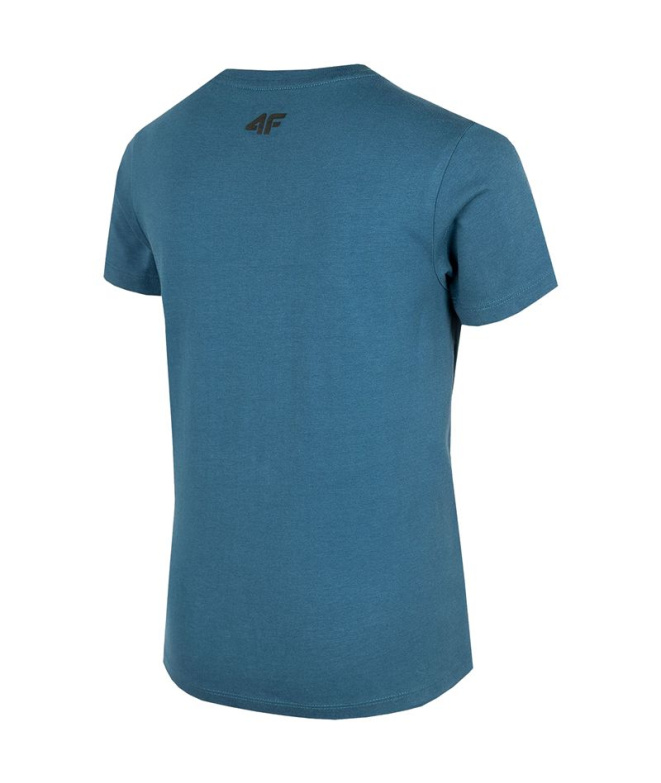 T-shirt 4F Mélange Bleu Enfant