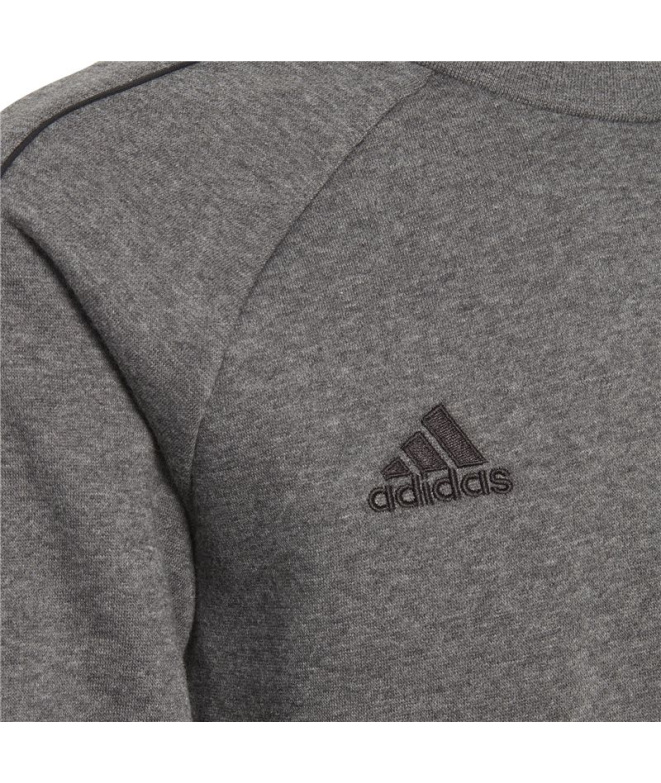 Moletom adidas Core 18 Rapazes Cinza