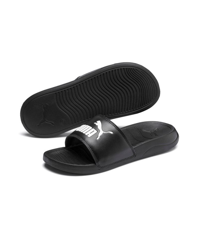 Chinelos Natação Infantil de Puma Popcat 20 Preto