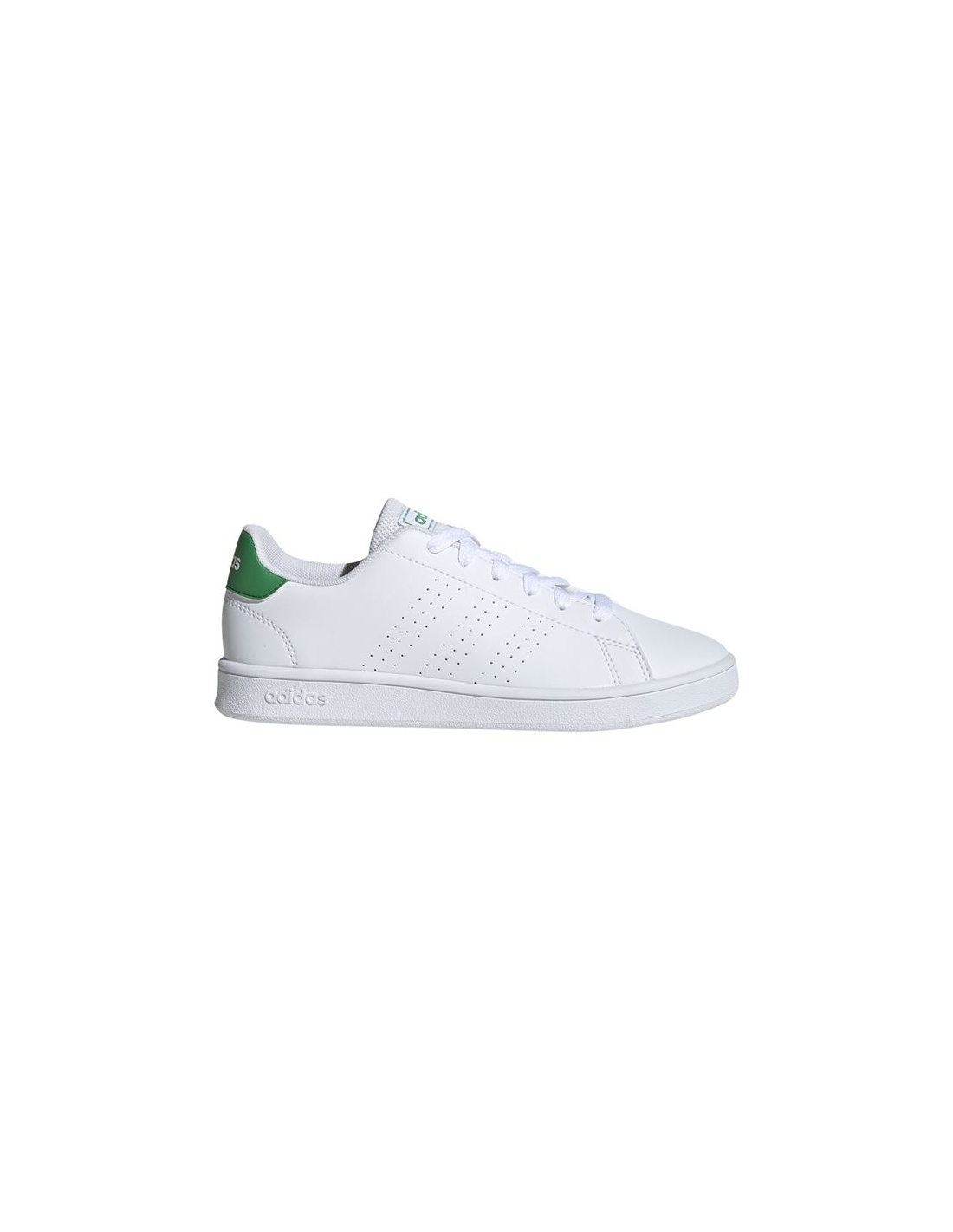 Adidas Unisex Branco Sapatilhas Sportswear Advantage K
