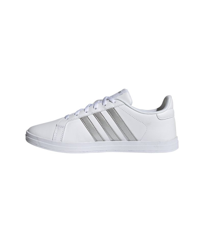 Chaussures adidas Courtpoint W Blanc/Argent