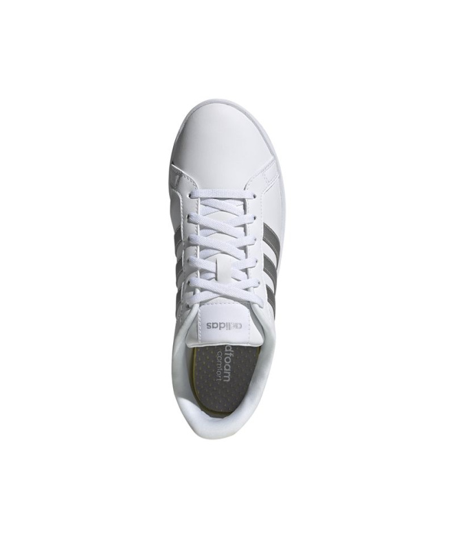 Chaussures adidas Courtpoint W Blanc/Argent