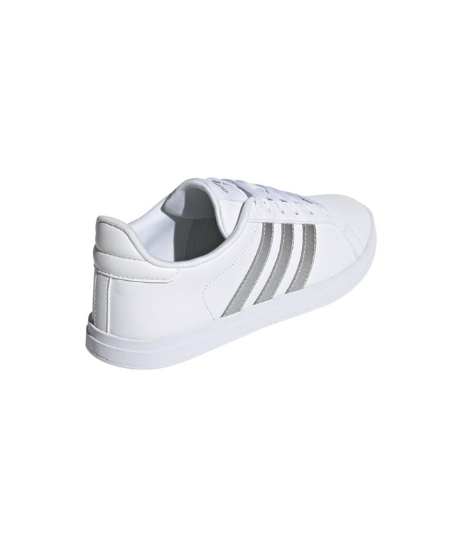 Chaussures adidas Courtpoint W Blanc/Argent
