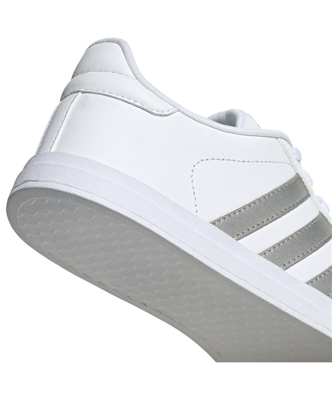 Chaussures adidas Courtpoint W Blanc/Argent