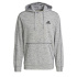 Sweat adidas Essentials Mélange Brodé Petit Logo M Gris
