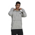 Sweat adidas Essentials Mélange Brodé Petit Logo M Gris