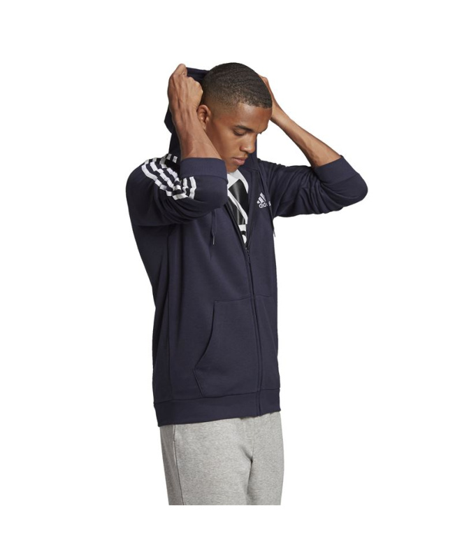 Sudadera adidas 3S Fl Fz Hd Hombre