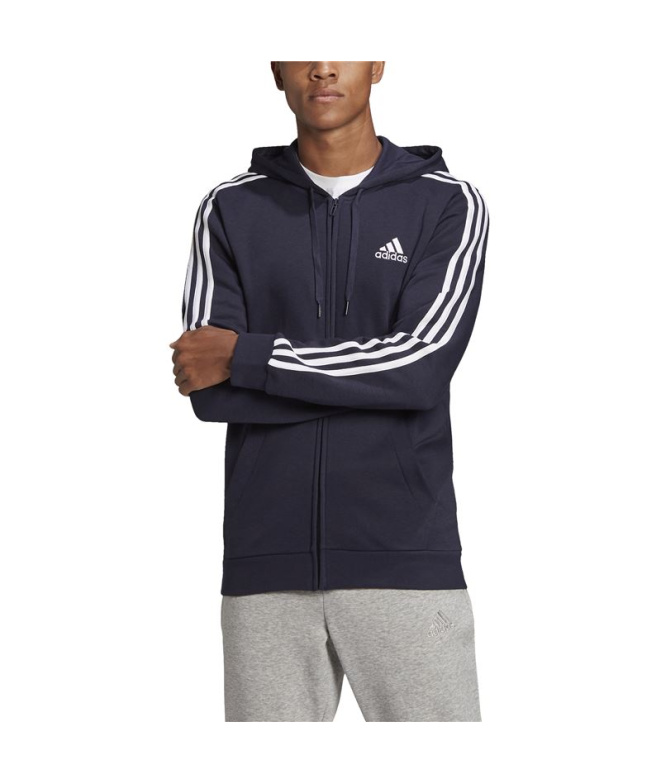 Sudadera adidas 3S Fl Fz Hd Hombre