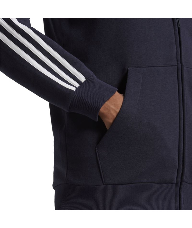 Sudadera adidas 3S Fl Fz Hd Hombre