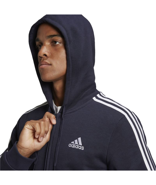 Sudadera adidas 3S Fl Fz Hd Hombre