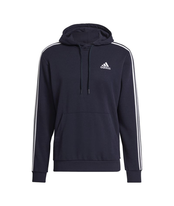 Moletom com capuz adidas Essentials 3 Bandas M...