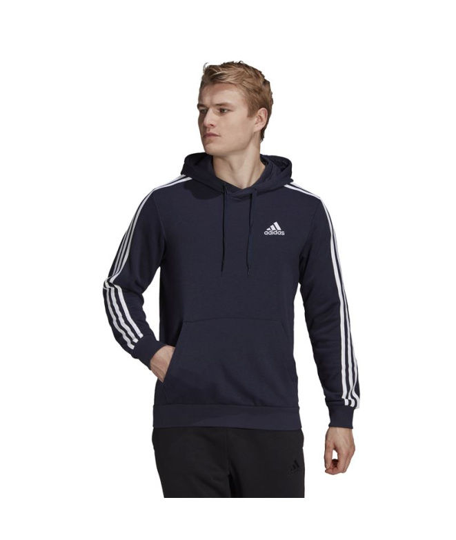 Sweat avec capuche adidas Essentials 3 Bandes M...