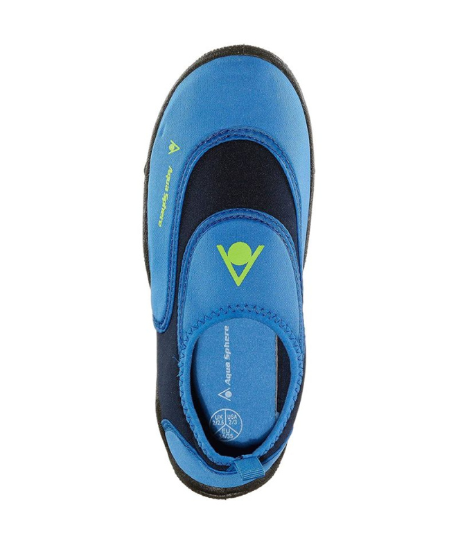 Chaussons Aqua Sphere Beach Walker Enfant Bleu