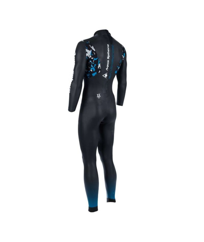 Neoprene Aquasphere Aquaskin Full Suit V3 Preto...