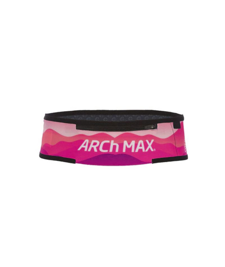 Ceinture de trail Arch Max Belt Pro Zip rose