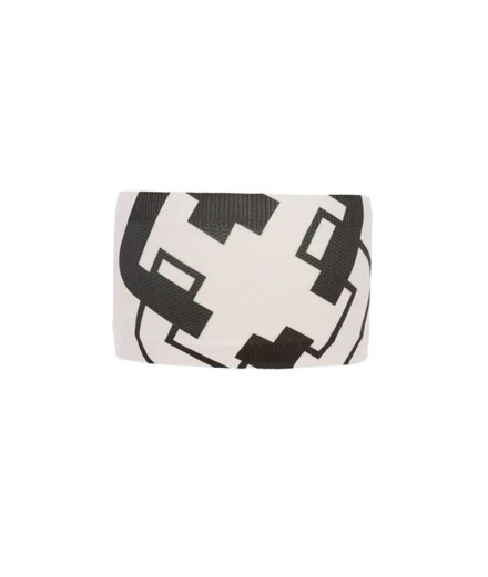 Fita de cabelo de running Arch Max Logo Branco/Preto