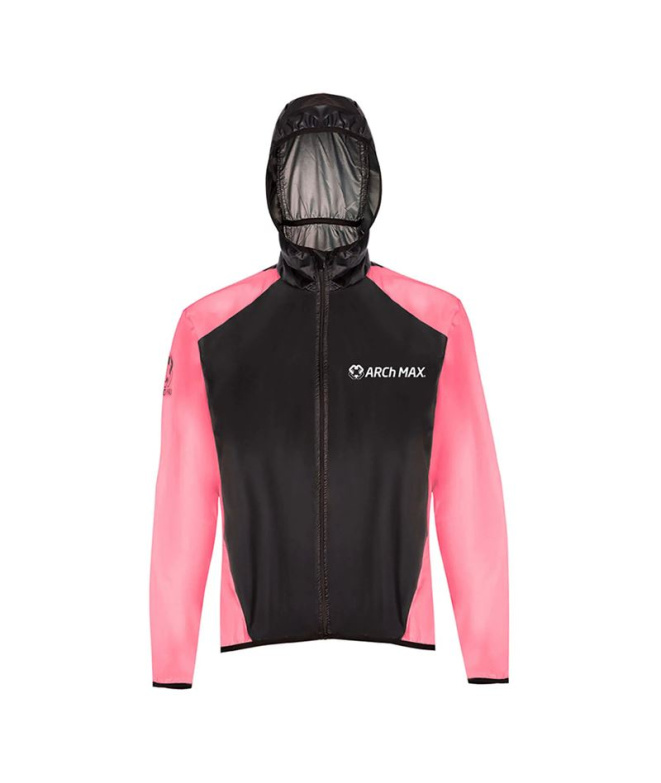 Casaco de Running Arch Max Windstopper Rosa Homem