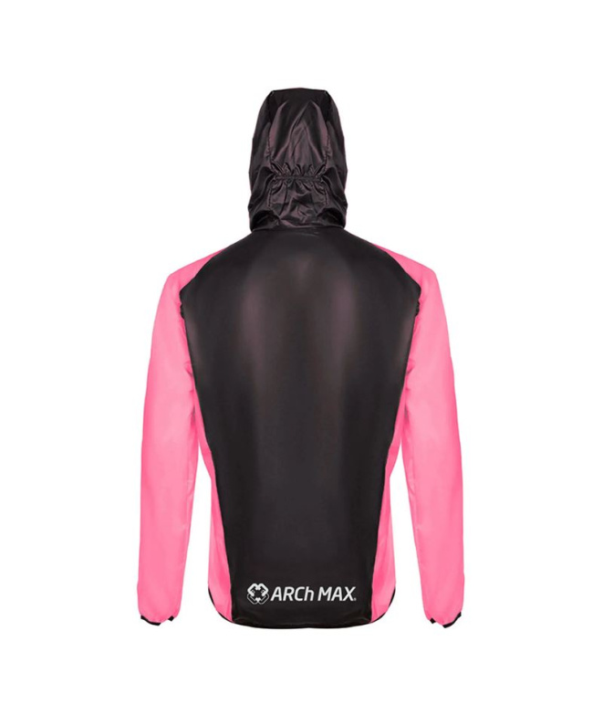Casaco de Running Arch Max Windstopper Rosa Homem