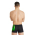 Fato de banho de Natação Arena Swim Short Graphic /Soft Green Homem negro