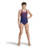 Fato de banho de Natação Arena Kikko V Swimsuit Swim Pro Navy/Fluo Infantil